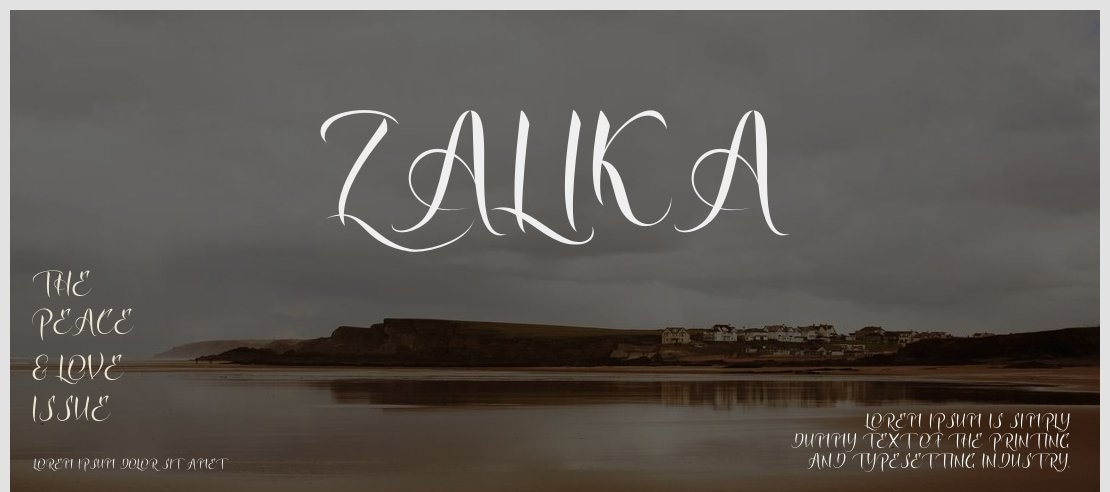 Zalika Font