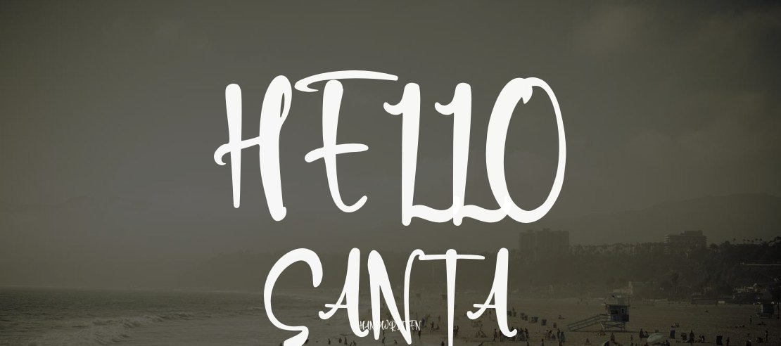 Hello Santa Font