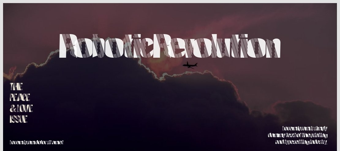 RoboticRevolution Font