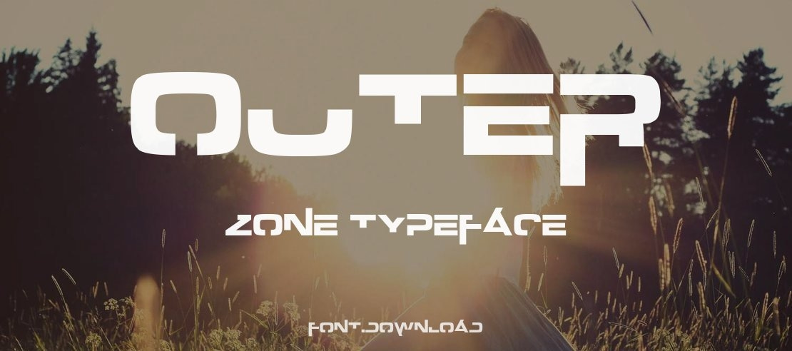 Outer zone Font