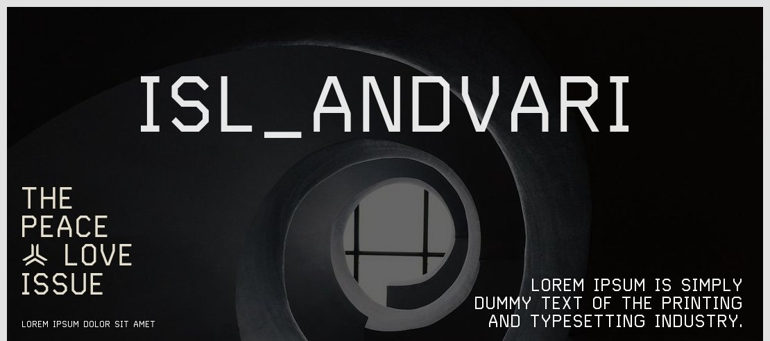 ISL_Andvari Font