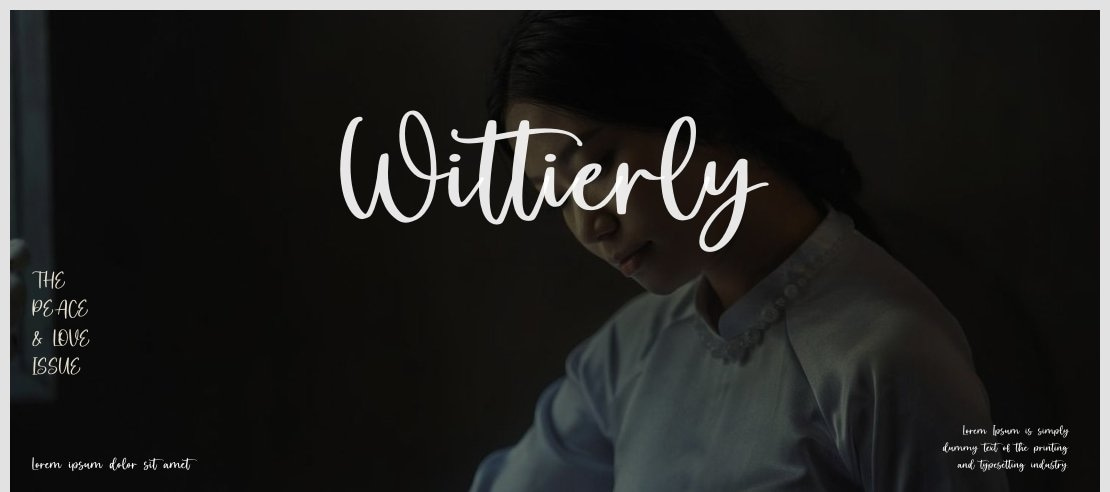 Wittierly Font