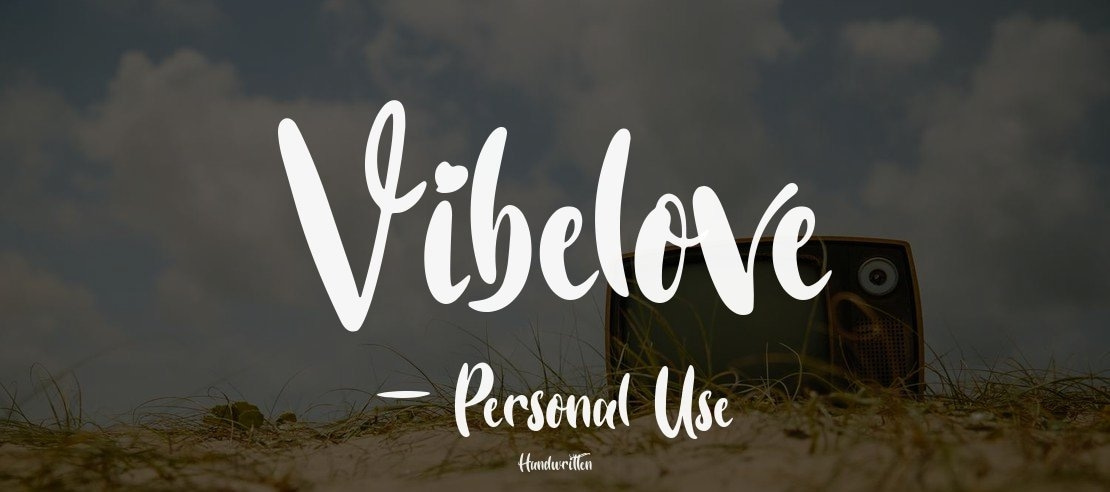 Vibelove - Personal Use Font