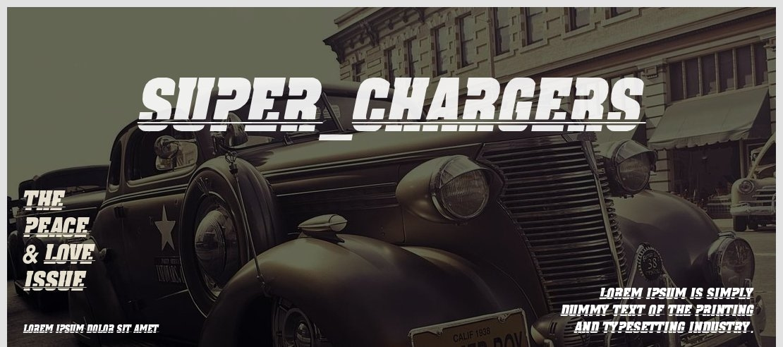 SUPER_CHARGERS Font