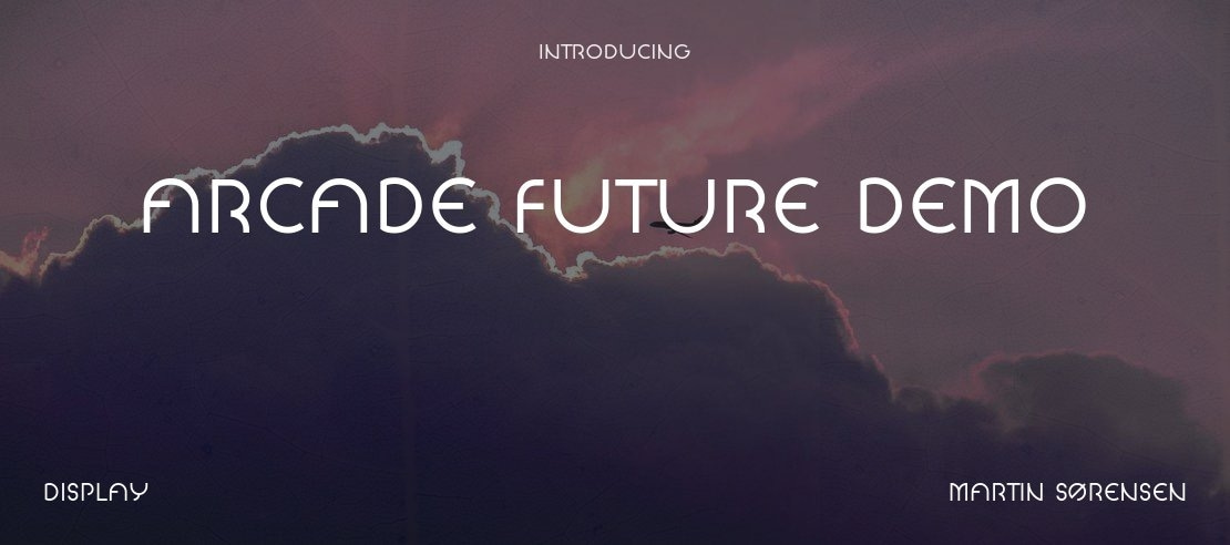 Arcade Future DEMO Font