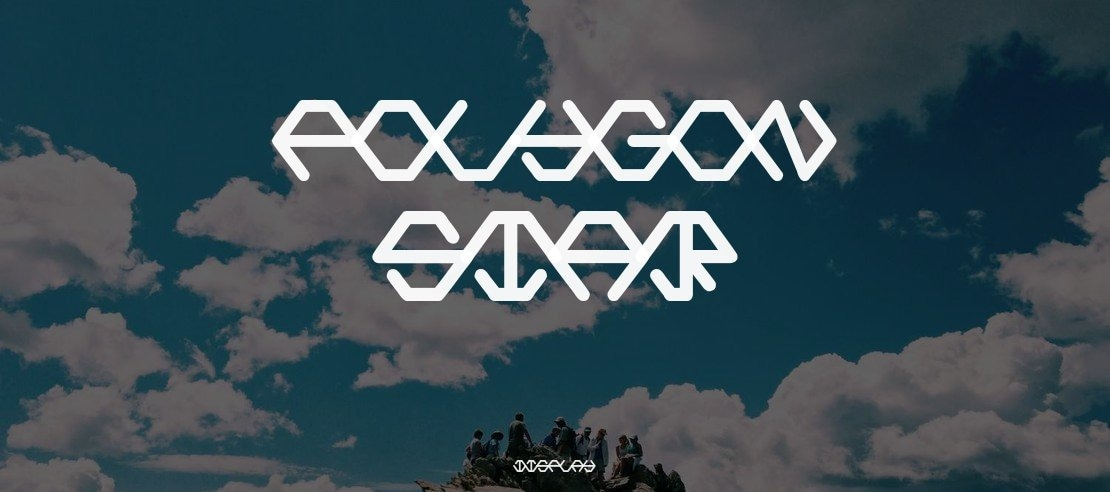 POLYGON STAR Font