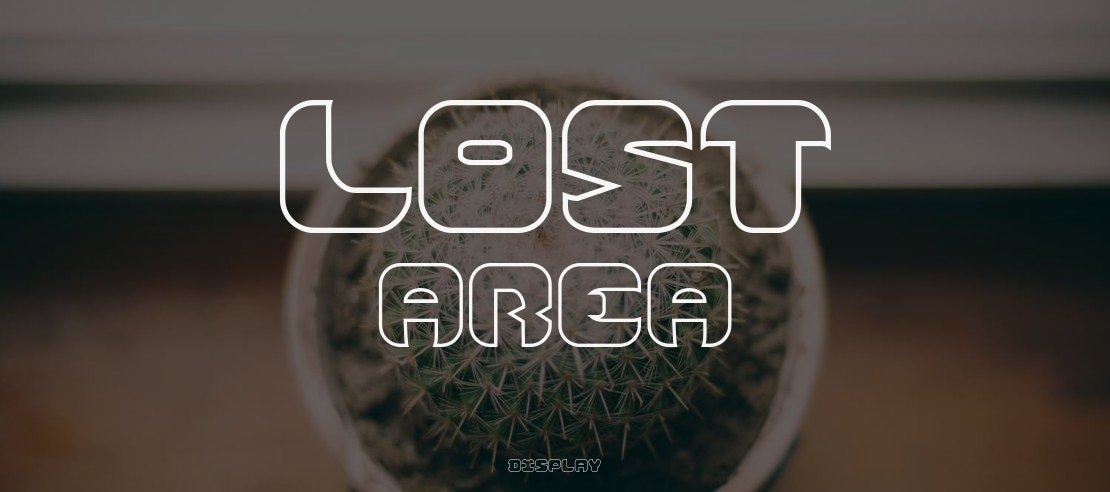 Lost Area Font