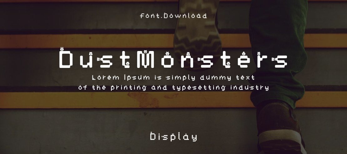 DustMonsters Font