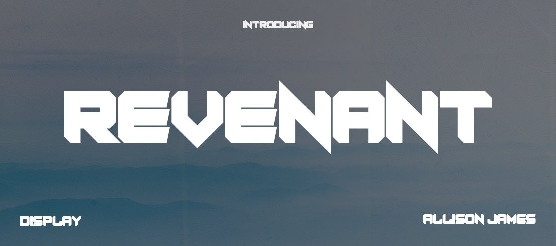 Revenant Font