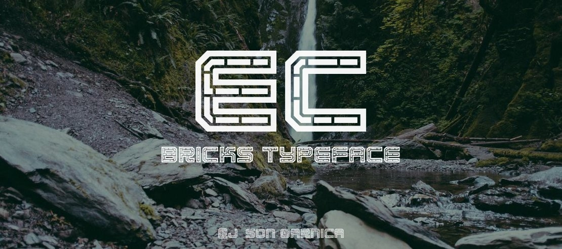 EC Bricks Font