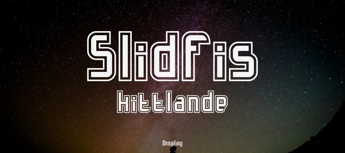 Slidfis kittlande Font Family