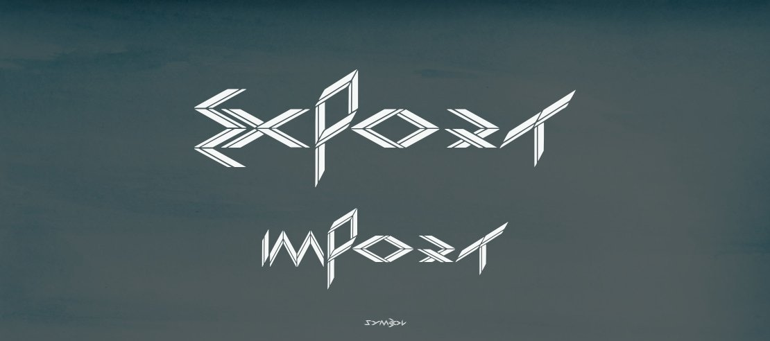 EXPORT import Font