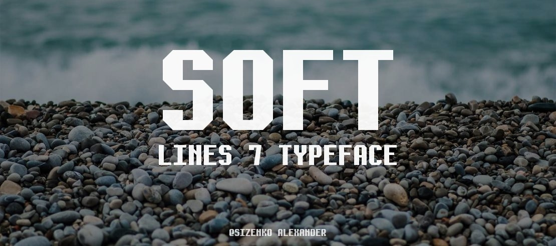 Soft Lines 7 Font