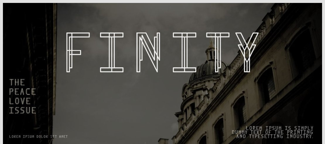 Finity Font