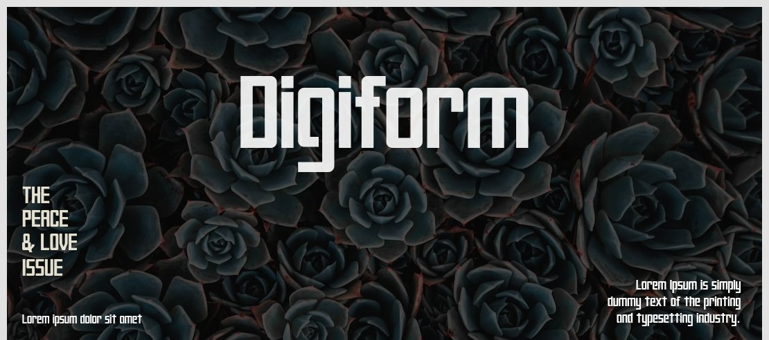 Digiform Font