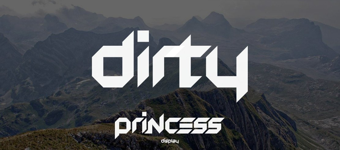 Dirty Princess Font