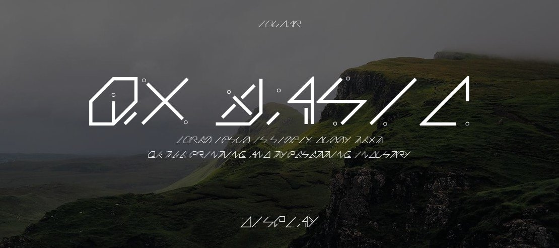 QX Basic Font