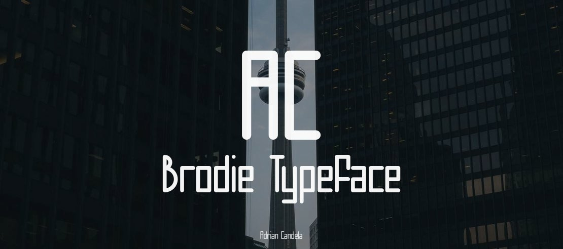 AC Brodie Font