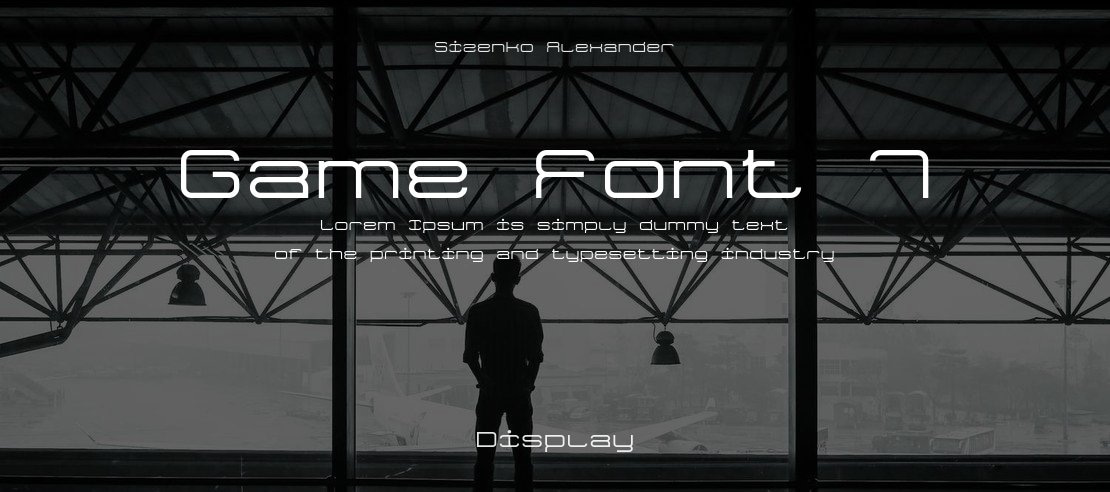 Game Font 7