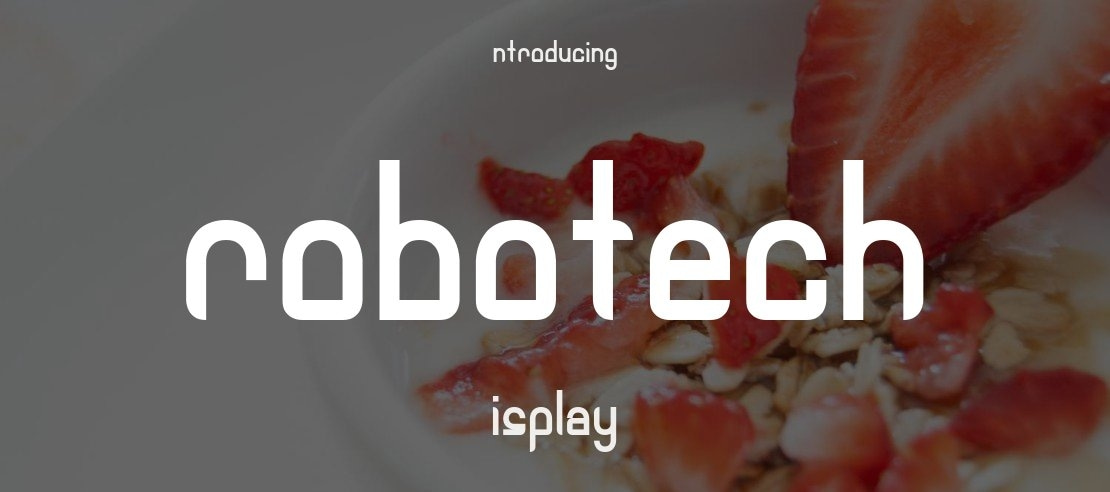 robotech Font