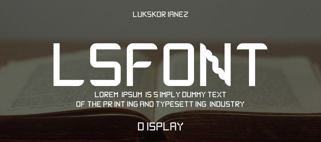 lsfont Font