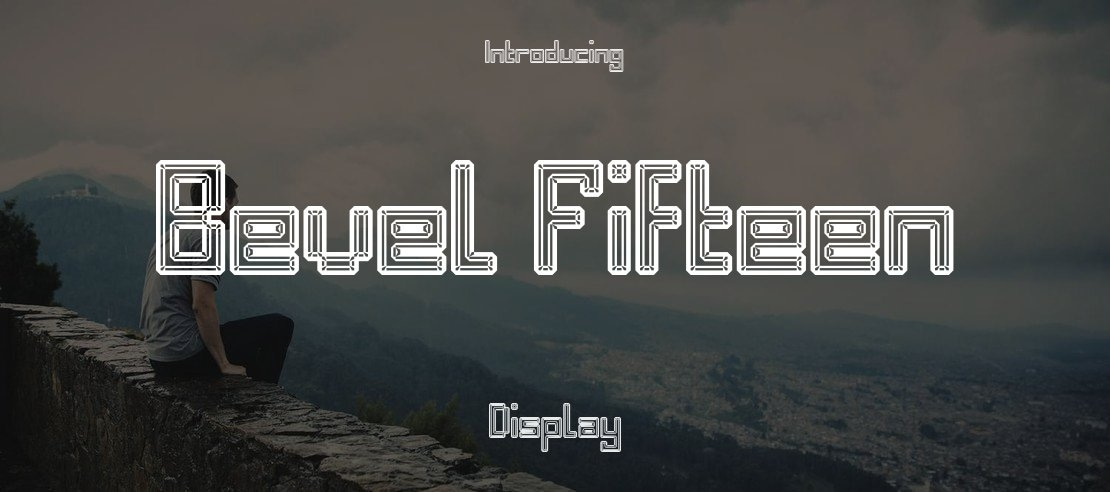 Bevel Fifteen Font