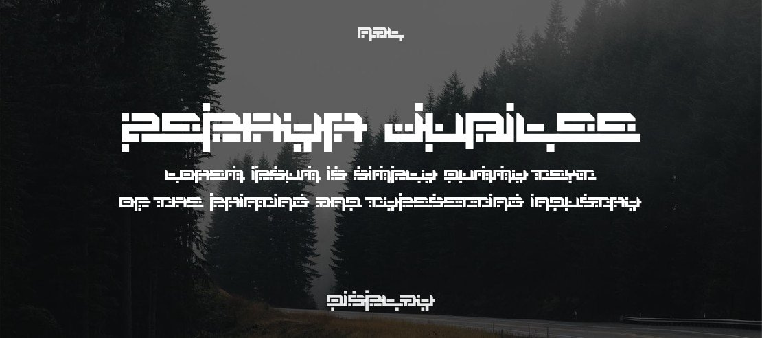 Zephyr Jubilee Font