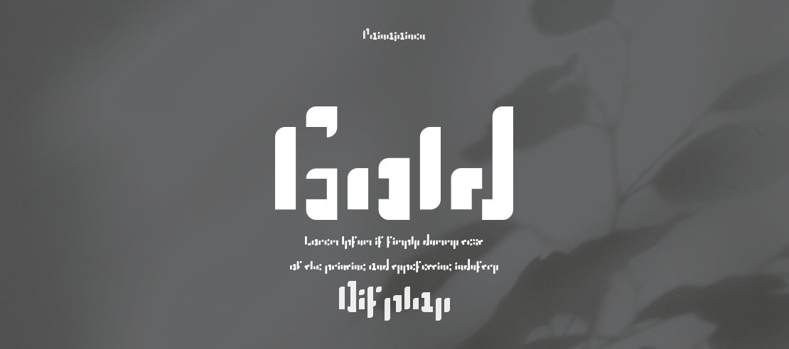 Gold Font