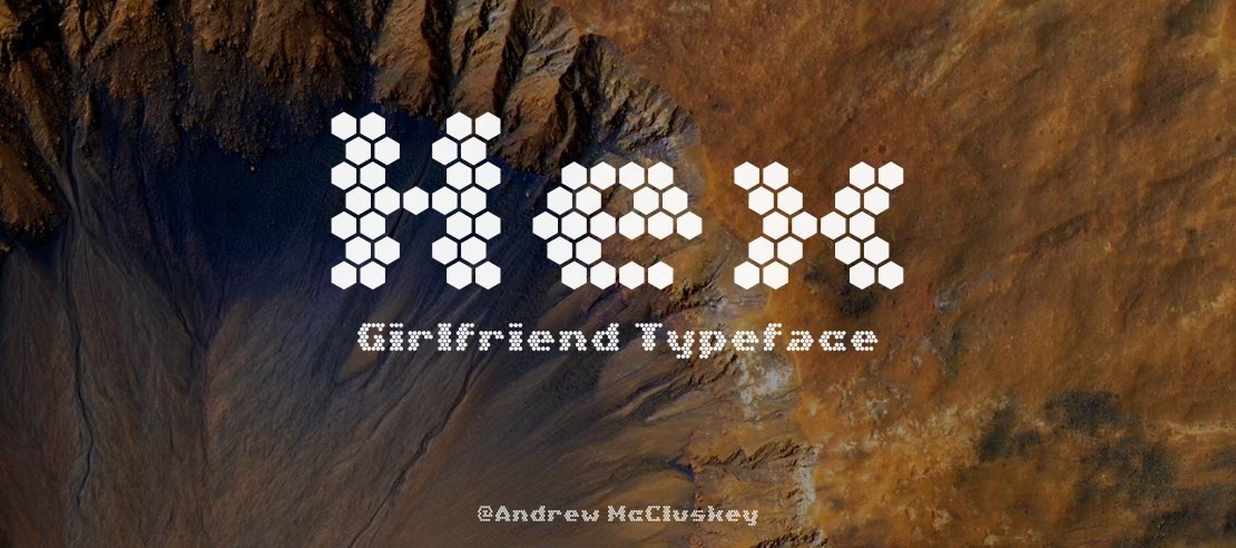 Hex Girlfriend Font