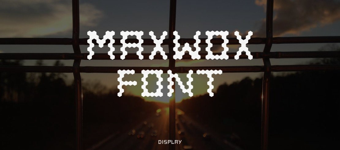 maxwox font