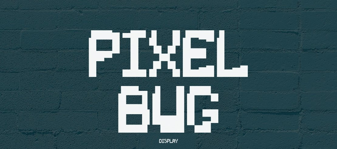 Pixel Bug Font