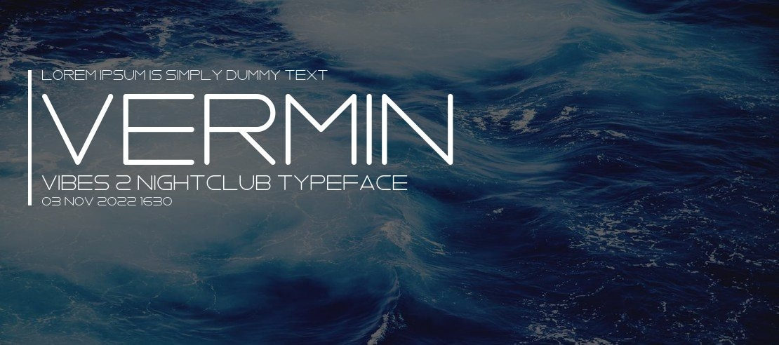 Vermin Vibes 2 Nightclub Font