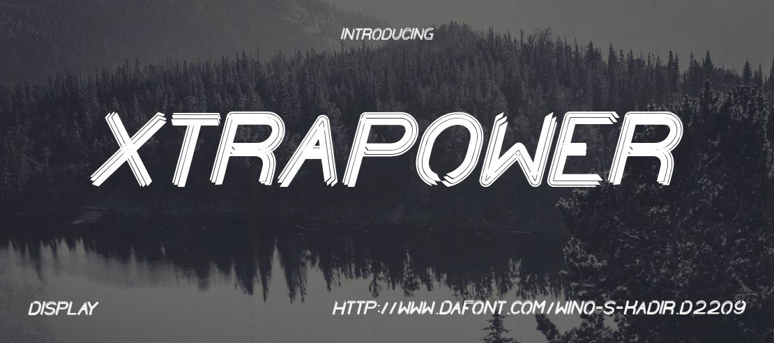 XTRAPOWER Font