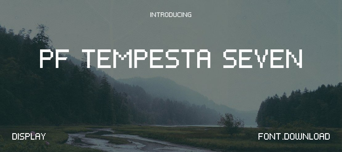 PF Tempesta Seven Font Family