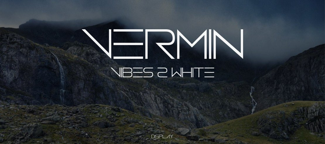 Vermin Vibes 2 White Font