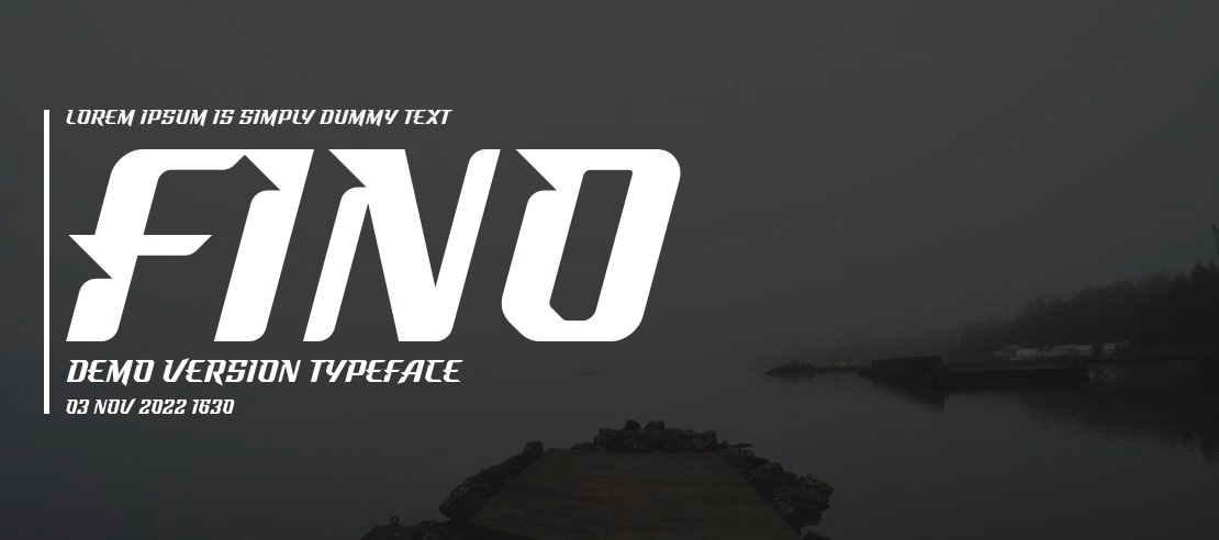 Fino Demo Version Font