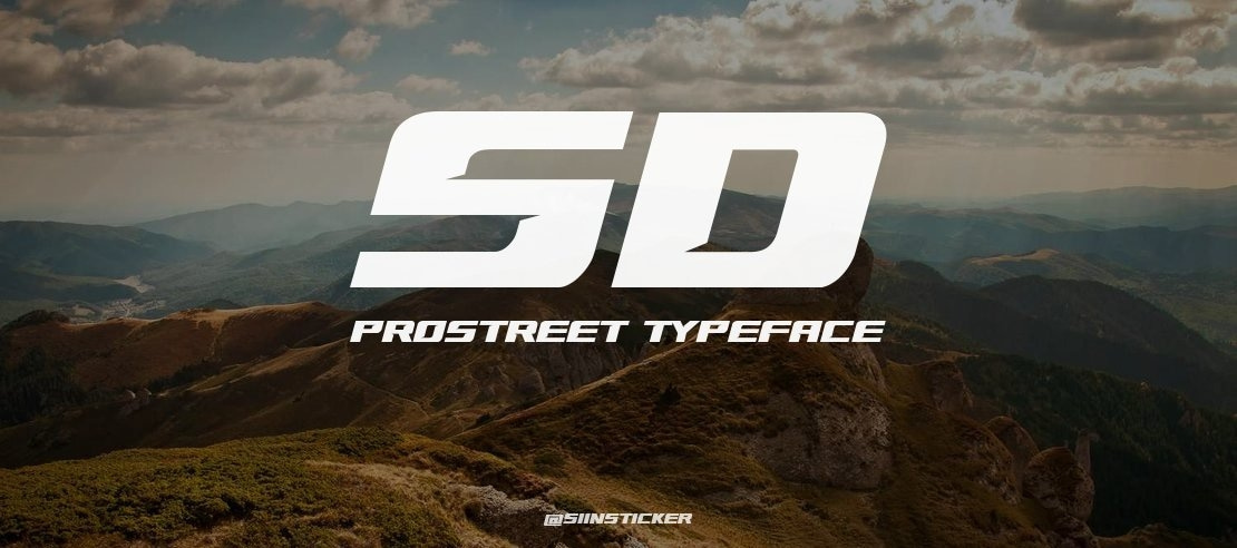 sd prostreet Font