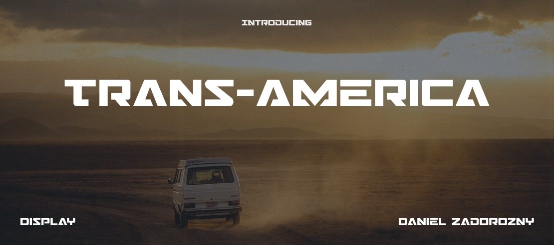 Trans-America Font Family