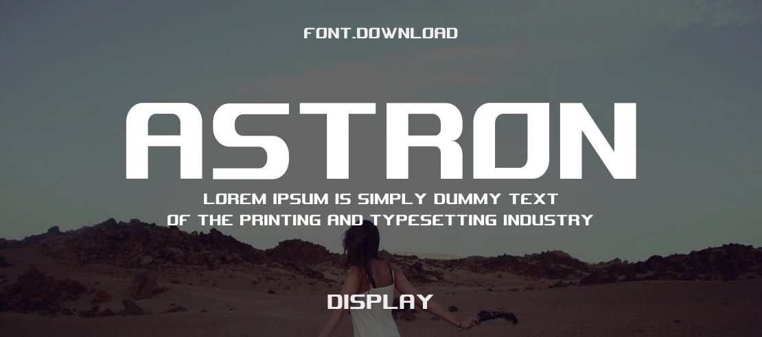 Astron Font Family