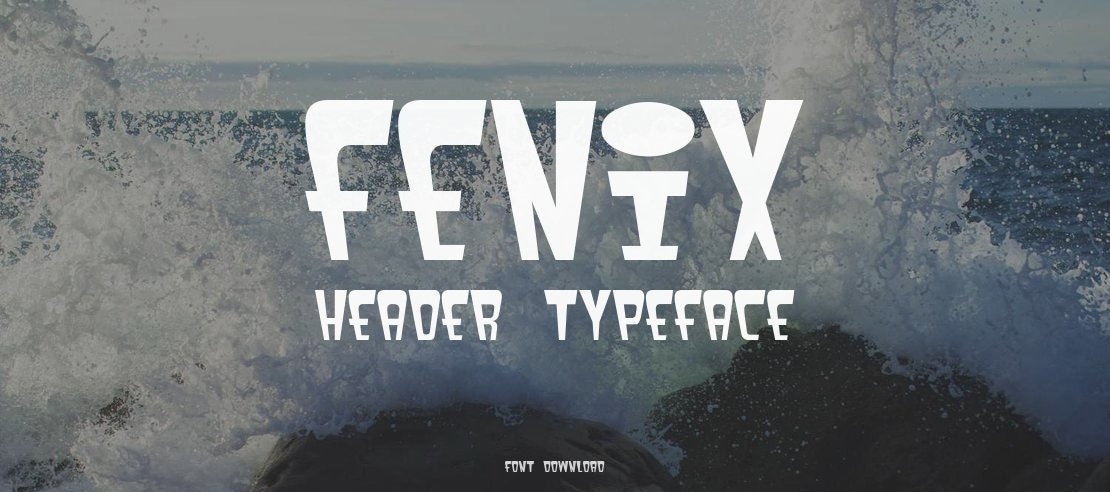 fenix header Font
