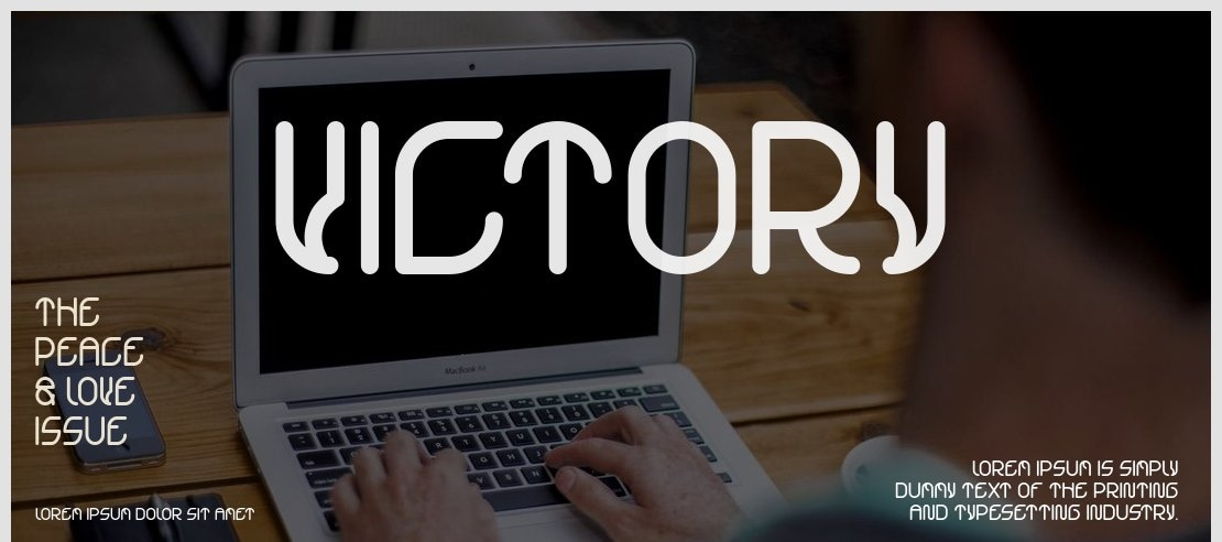 VICTORY Font Family