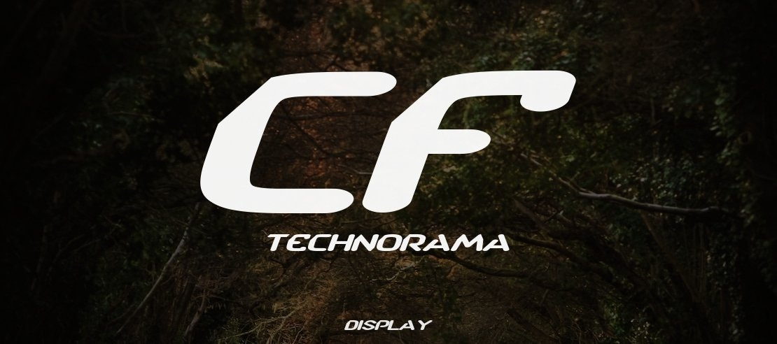 CF TechnoRama Font