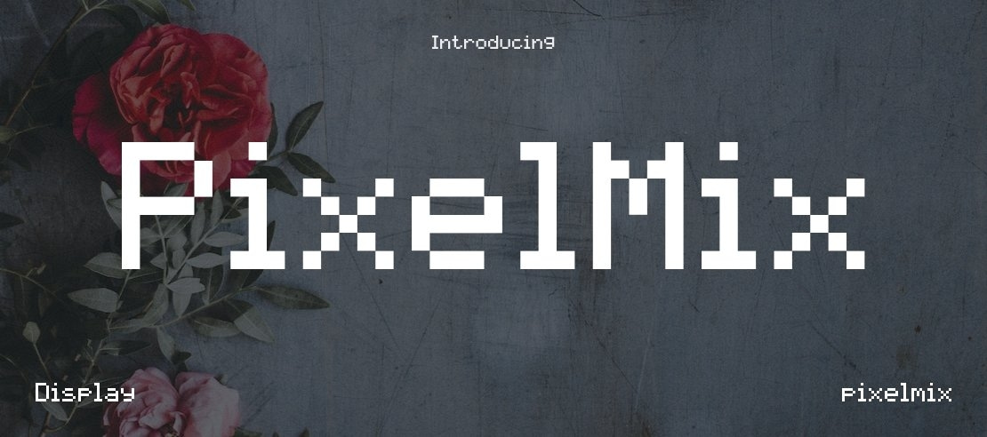 PixelMix Font Family