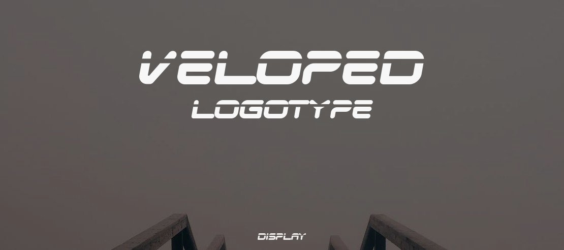 Veloped Logotype Font