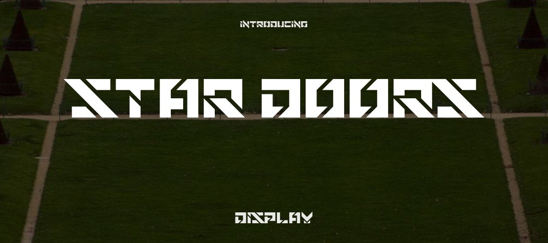 Star Doors Font