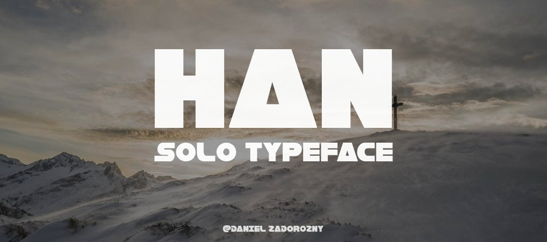 Han Solo Font Family