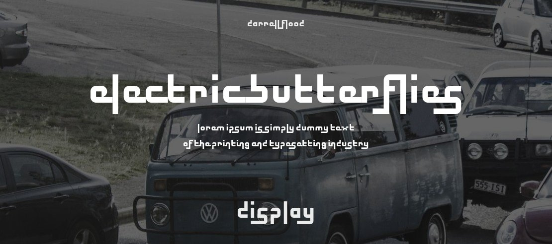 Electric Butterflies Font