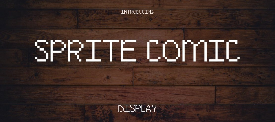 Sprite Comic Font