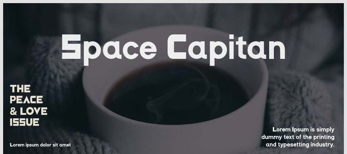 Space Capitan Font Family