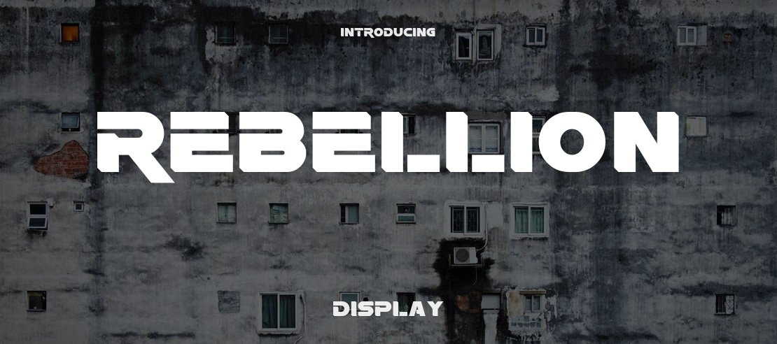 Rebellion Font Family